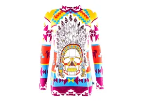 Navajo women's long sleeve rash guard UV